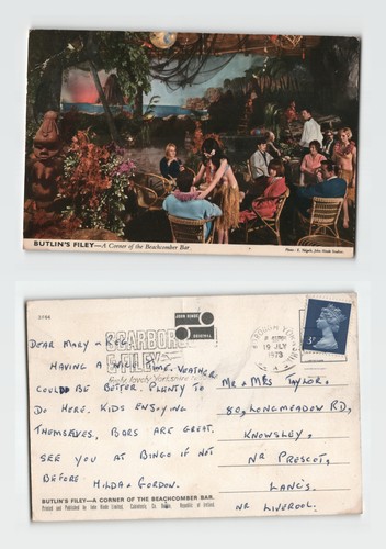 Postcard butlin s - postcard, butlin's