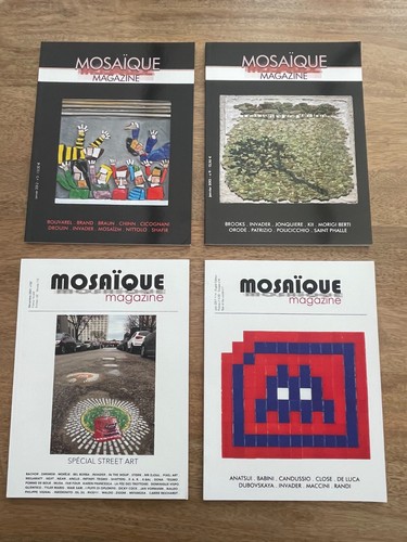 Invader mosaique magazine 4 - magazine, x