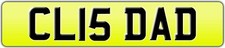 CL INITIALS DAD NUMBER PLATE CL15 DAD PRIVATE CAR REG CL IS DADDY FATHER NO FEES