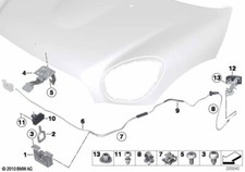 MINI Genuine Rear Bowden Cable