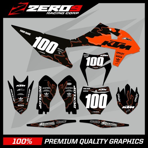 Custom graphics kit ktm sx - graphics,