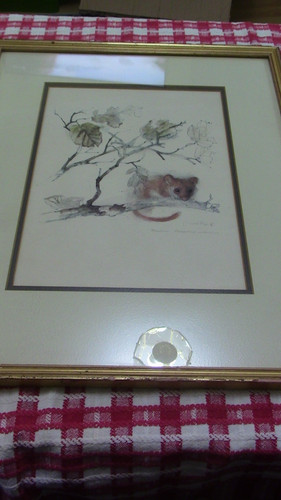Vintage framed mads stage - framed,