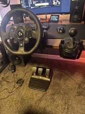 Logitech G923 Black Steering Wheel with Pedals and Gear Shifter Xbox/pc