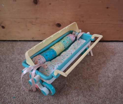 90s tyco quints baby carriage - quints,