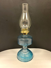 KAADAN LTD BLUE GLASS KEROSENE