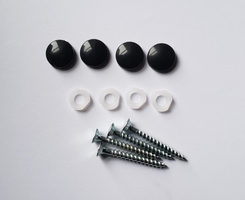 Black caps screw - caps, covers