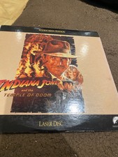 Indiana Jones and the Temple of Doom - Widescreen NTSC Laserdisc- Harrison Ford
