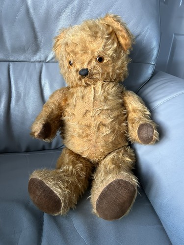 Vintage english mohair teddy - english,