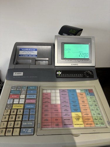 Casio 4000 electronic cash - electronic,