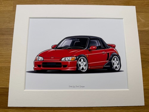Honda beat cartoon - beat,