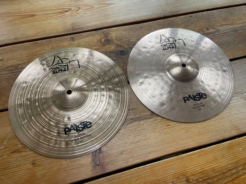 Paiste alpha hat cymbals - paiste,