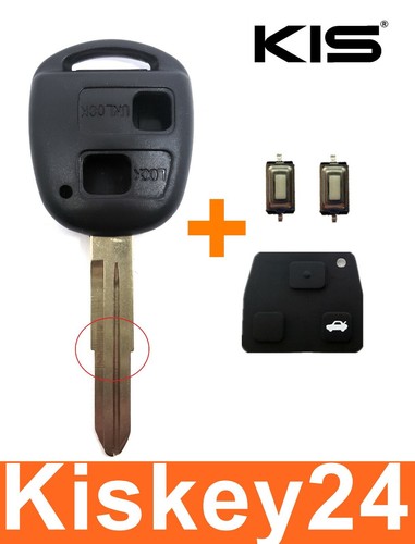 Button replacement key with - button,