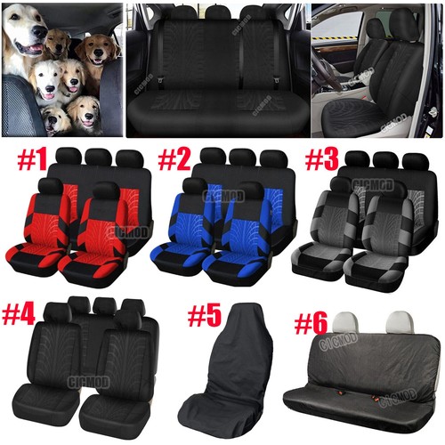 Front rear seat covers car - front,