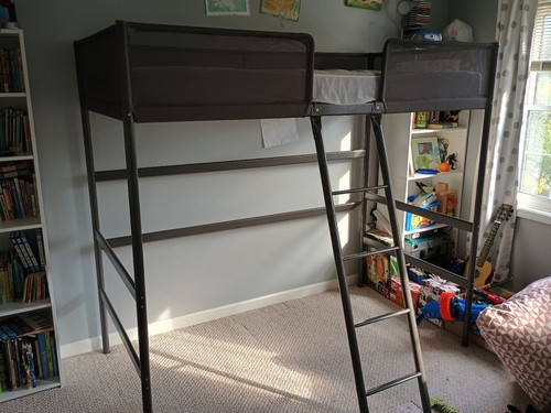 Loft bed twin ikea tuffing - twin,