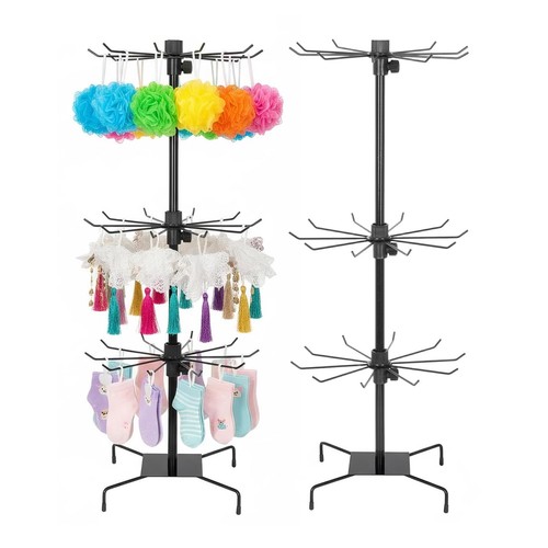 Tier rotating retail rack - 3,