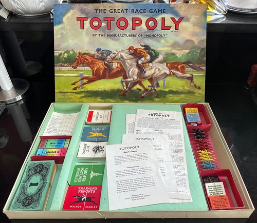Vintage totopoly board - board, game