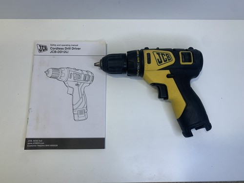 Jcb 12v ion - cordless, drill