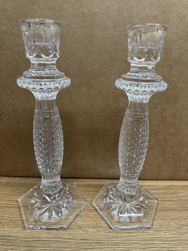 Waterford crystal pair - waterford, 10”