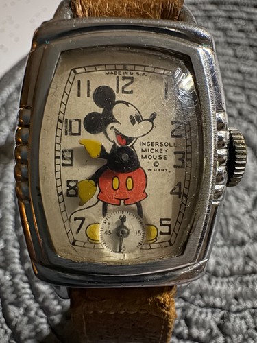 Mickey mouse watch vintage - mouse,
