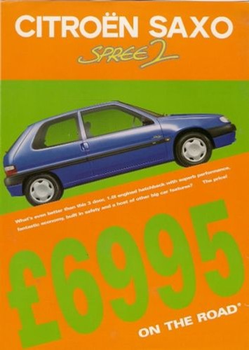 Citroen saxo spree 0 - saxo, 1.0