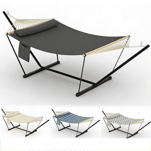Garden hammock person - garden, 2