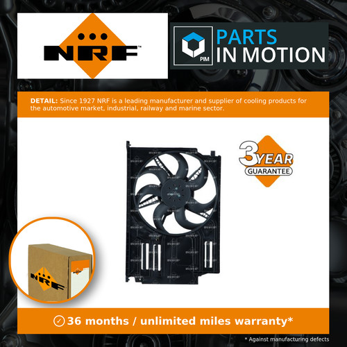 Radiator fan 470155 nrf - radiator,
