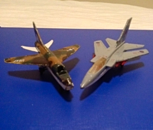 Diecast military airplane - diecast,