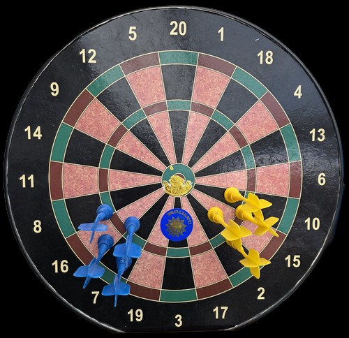 Toys magnetic darts board - magnetic,