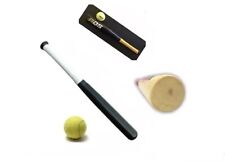 17"/ 18" Rounders Baseball Bat With Soft Tennis Ball Kids Wooden Play Set Sport