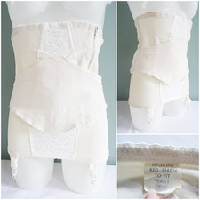 Vintage 1960s Girdle Ivory