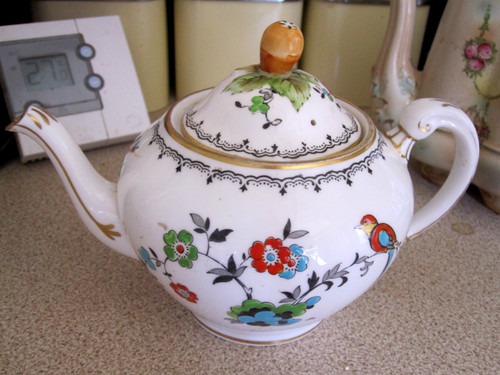 Plant tuscan tea pot bird - plant,