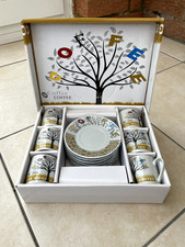 6-Piece White Coffee Cup &