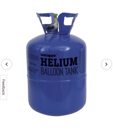 Unique helium balloon - helium, tank