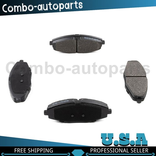 Front disc brake pad - disc, set