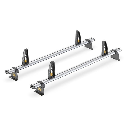 Aluminium roof rack ladder - aluminium,