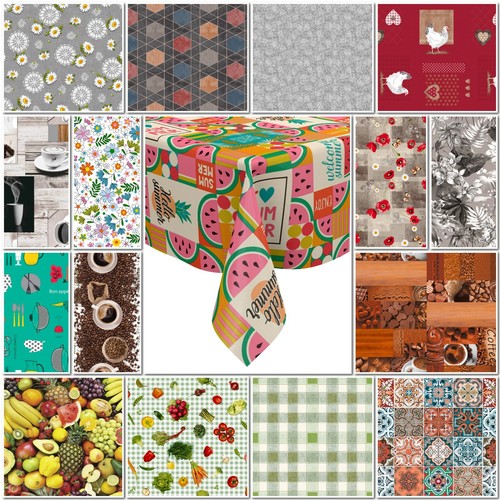 Wipe clean tablecloth cover - wipe,