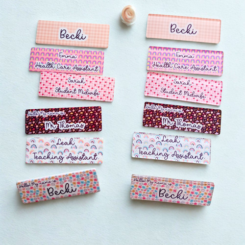Personalised acrylic name - acrylic,