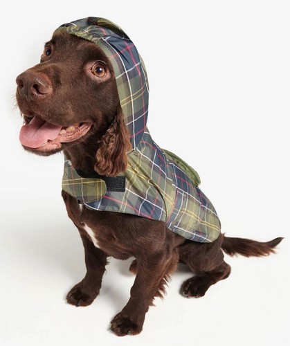Barbour packable tartan dog - barbour,