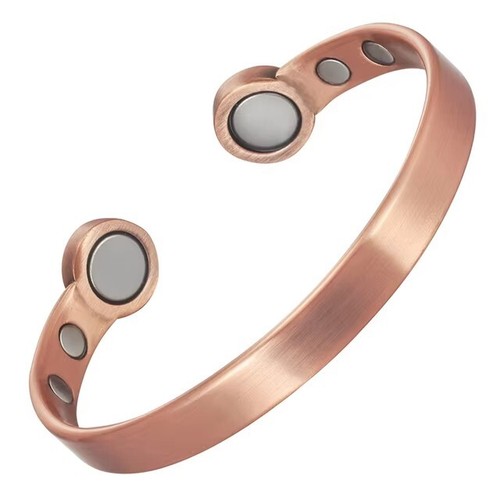 Pure copper bracelet magnetic - copper,