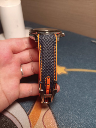 22mm orange blue rubber - 22mm,