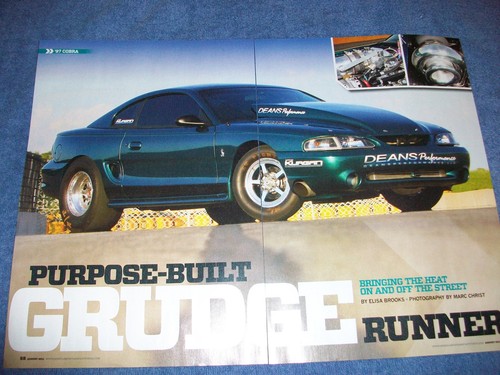 1997 cobra mustang drag - cobra, car