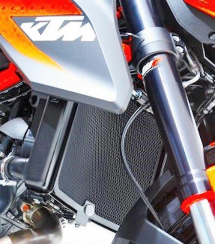 Radiator guard titanium - r&g,