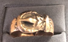 Gents Buckle Ring - size P