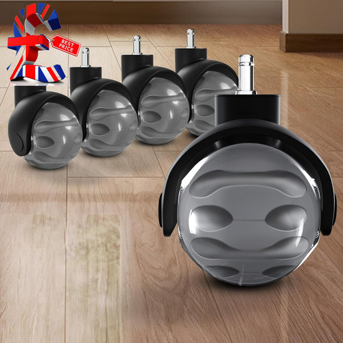 Office chair wheels set 5 - set,
