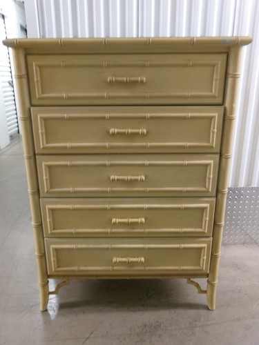 Fretwork faux bamboo highboy - fretwork,