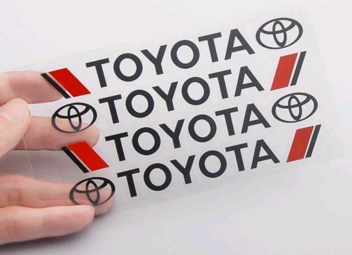 Toyota sticker b - 4x,
