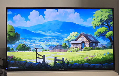 Sharp aquos 43in led - led, 1080p