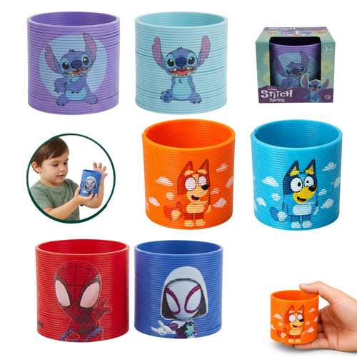 Character magic spring toys - character,