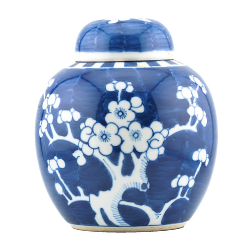 Chinese porcelain ginger jar - porcelain,