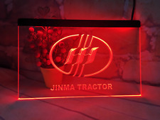 Jinma Tractors engines LED Neon Light Sign for repair service Shop Bar park